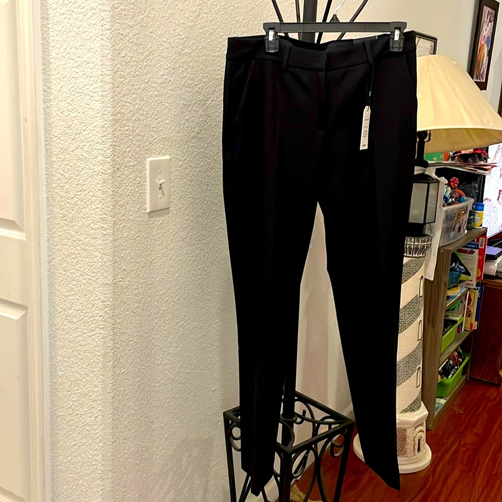 Express Slacks boot mid rise Black mid rise